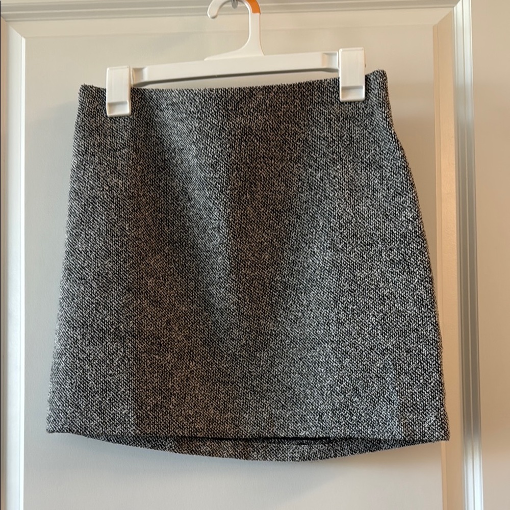 H&M Gray Mini Pencil Skirt for Work